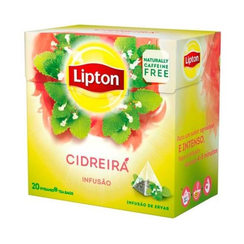 INFUSÃO LIPTON CIDREIRA PYRAMID 20SAQ