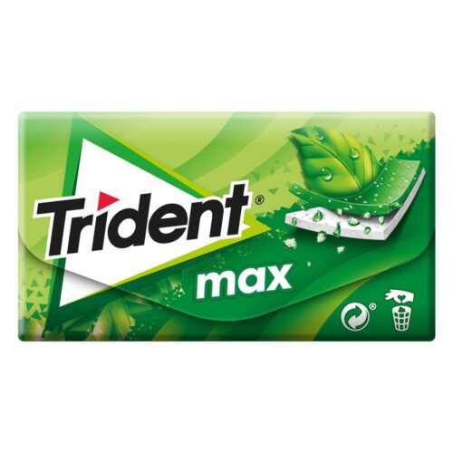 PASTILHAS MAX SPEARMINT TRIDENT 27GR