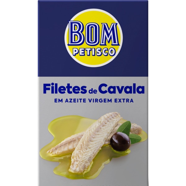 FILETES DE CAVALA BOM PETISCO 120G