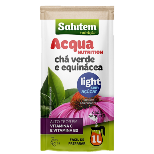 ACQUA CHÁ VERDE E EQUINÁCEA SALUTEM 9GR