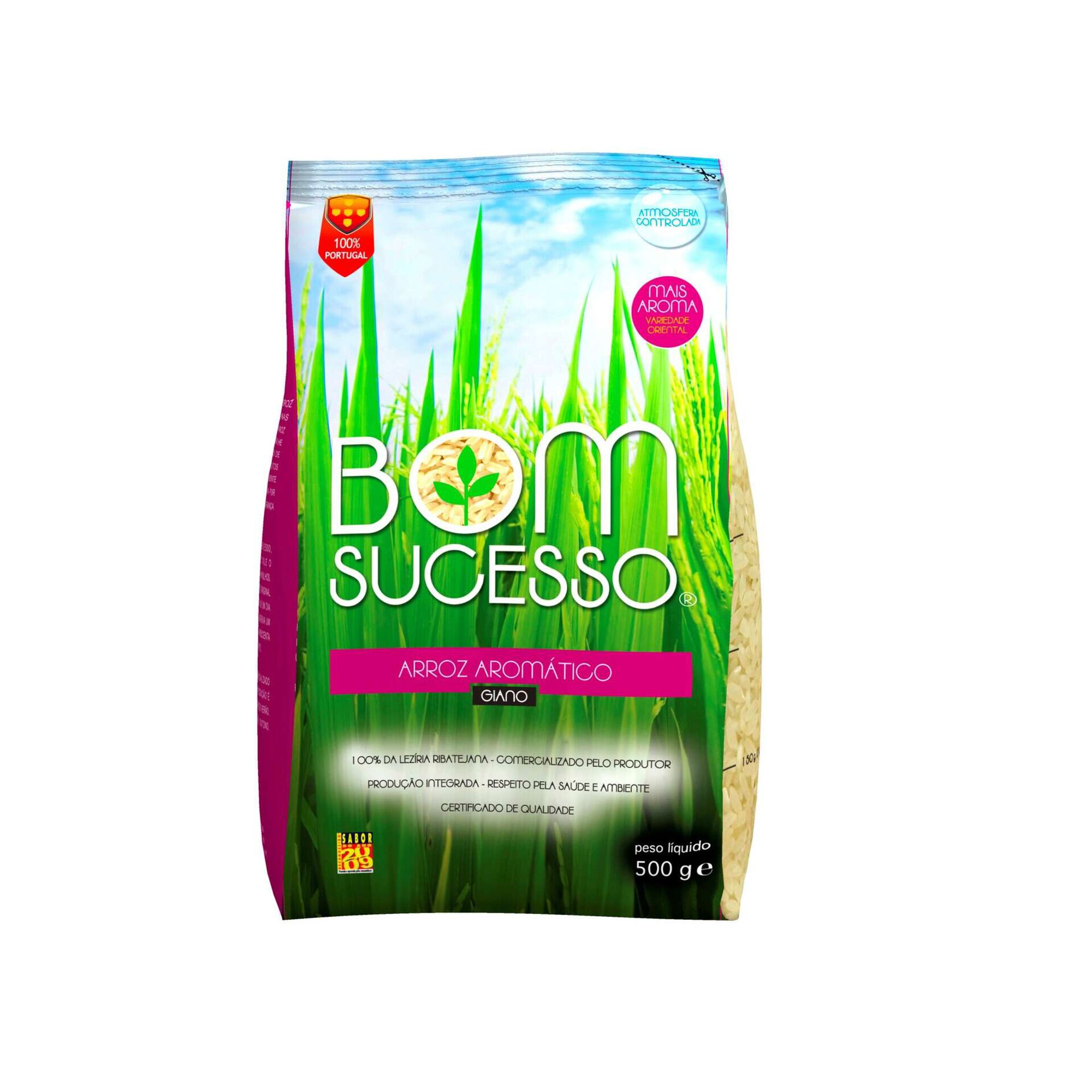 ARROZ AROMATICO BOM SUCESSO 1KG