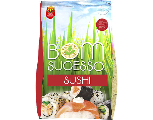 ARROZ SUSHI SABOR EXÓTICO BOM SUCESSO 1KG