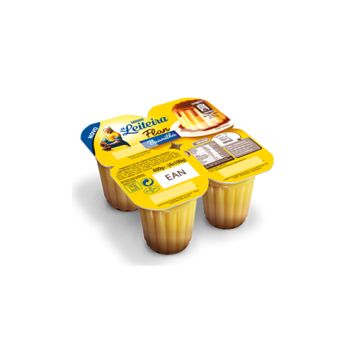 PUDIM FLAN A LEITEIRA 4X100G