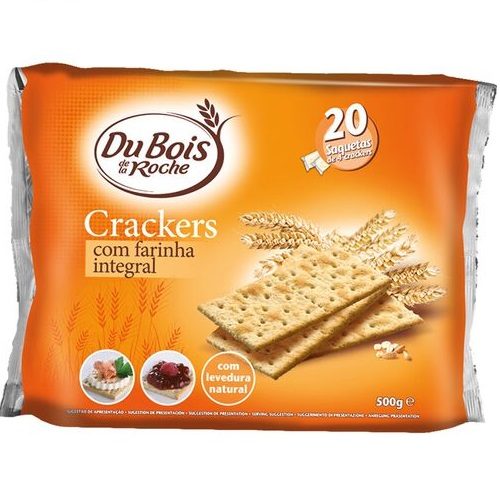 BOL DUBOIS CRACKERS C/FARINHA INTEGRAL 500G
