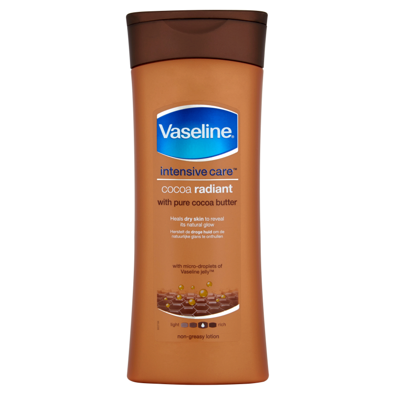 LOÇÃO CORPO CACAU RADIANTE VASELINE 400ML