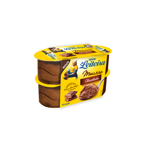 MOUSSE CHOCOLATE LEITE A LEITEIRA 4X60G - Image 2
