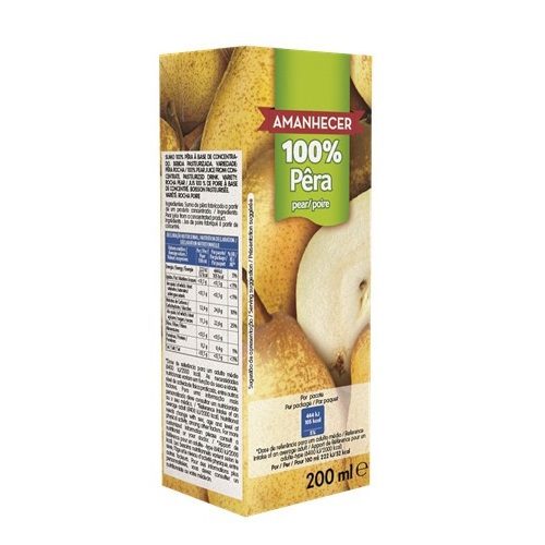 SUMO 100% PÊRA ROCHA AMANHECER 200ML