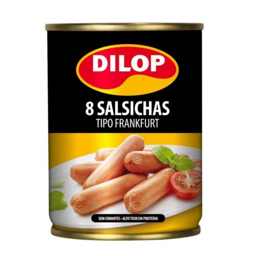 SALSICHAS DILOP 4PARES 8UN LATA