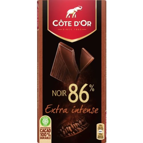 TAB COTE D'OR EXTRA INTENSO 86%100g