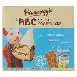 SNACK ABC LANCHE PARMAREGGIO FORMAGGINI + PALITOS + SUMO