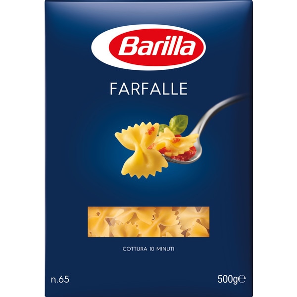 MASSA FARFALLE BARILLA 500GR