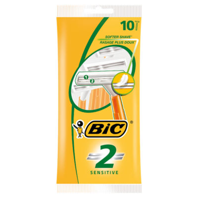 MAQUINA BARBEAR BIC 2H SENSITIVE 10UN