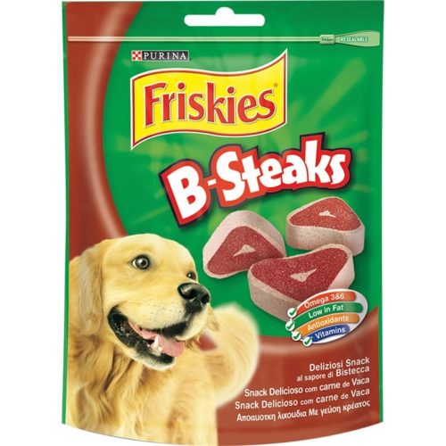 SNACK CÃO FRISKIES B-STEAKS 150G