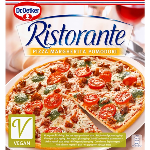 PIZZA RISTORANTE DR OETKER MARGHERITA POMODORI 340G VEGAN