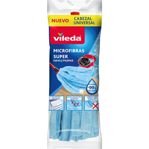 ESFREGONA MICROFIBRAS SUPER VILEDA 1U