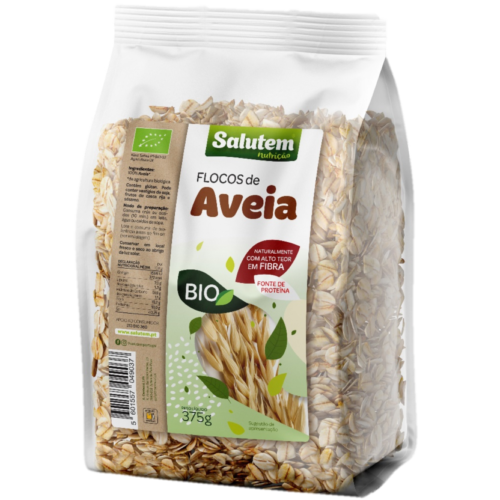 FLOCOS AVEIA BIO SALUTEM 375G