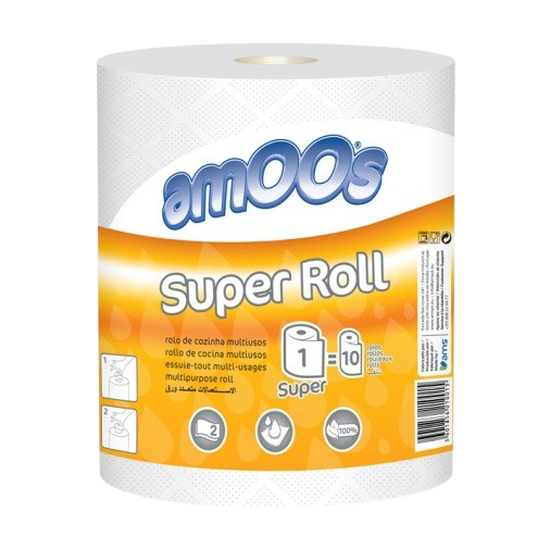 ROLO COZINHA SUPER ROLL 1=10R 2FOLHAS AMOOS - Image 2