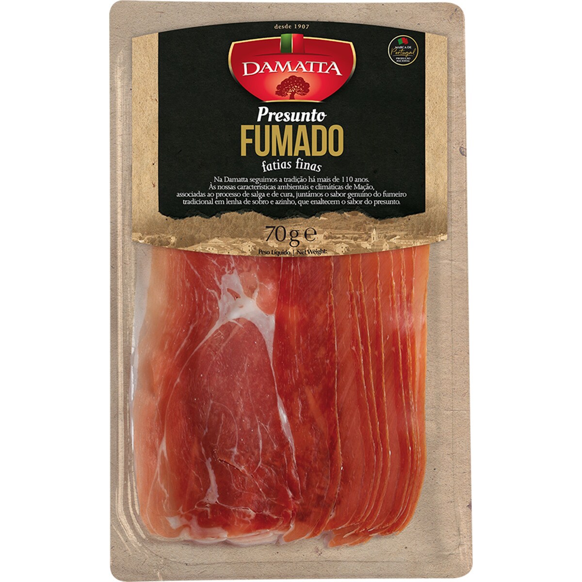 PRESUNTO FUMADO FATAS FINAS DAMATTA 70G