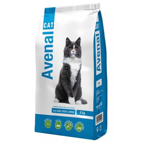 ALIMENTO SECO GATO AVENALCAT PEIXE 4KG