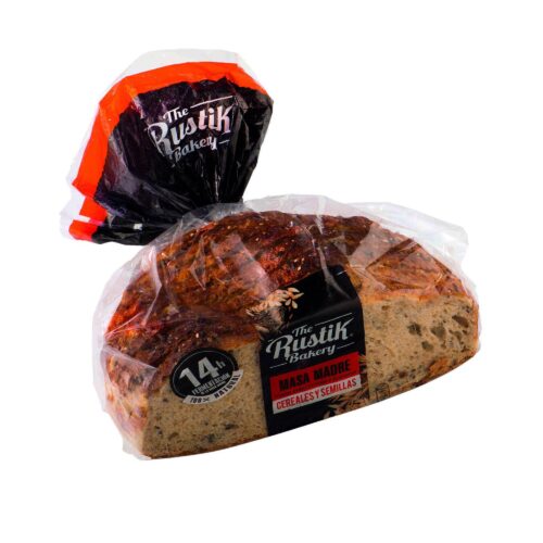 PÃO FORMA CEREAIS THE RUSTIK BAKERY BIMBO 400GR