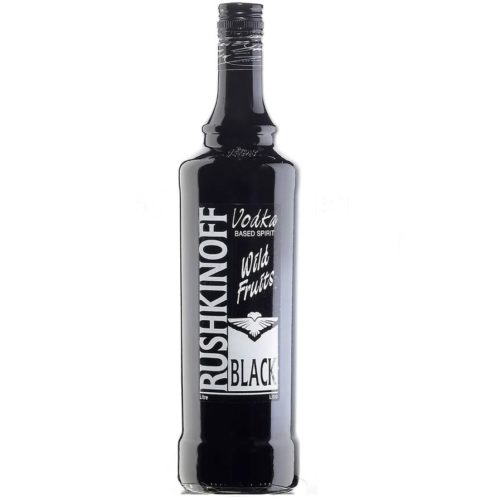 VODKA RUSHKINOFF BLACK 1L 20°