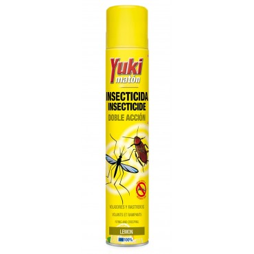 INSECTICIDA DUPLA AÇÃO LIMÃO YUKI MATON 750ML