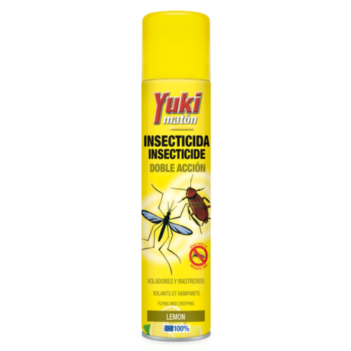 INSECTICIDA DUPLA AÇÃO LIMÃO YUKI MATON 300ML