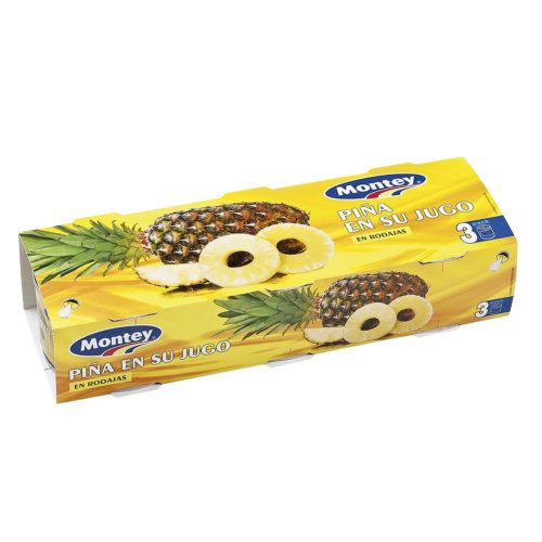 ANANAS RODELAS MONTEY 227G PACK 3