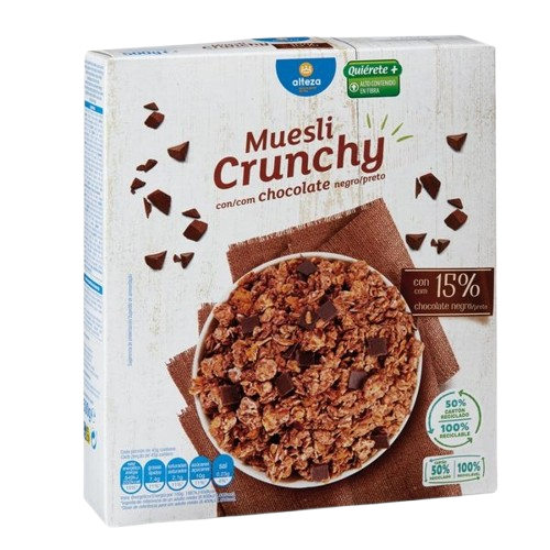 CEREAIS MUESLI CHOCOLATE ALTEZA 500G