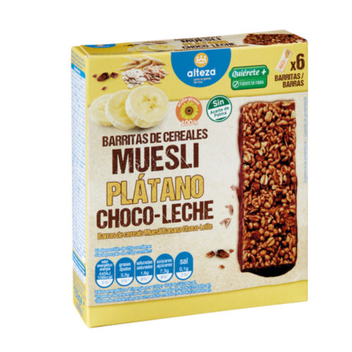 BARRITA CEREAL BANANA ALTEZA 150GR