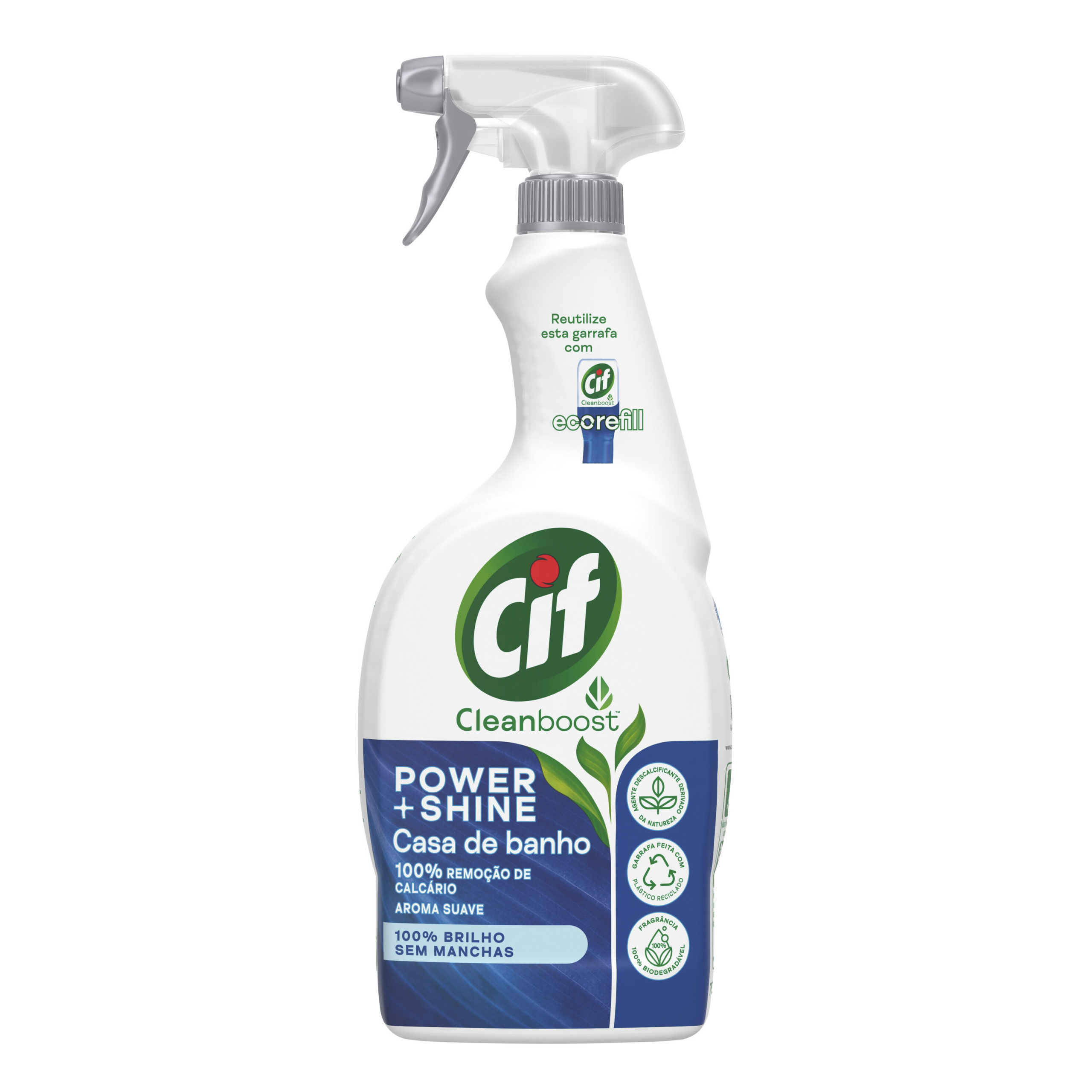DETERGENTE LIMPEZA WC POWER+SHINE CASA BANHO 750ML