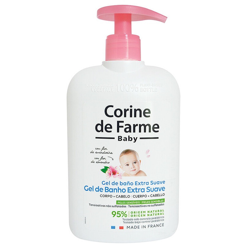 GEL BANHO EXTRA SUAVE CORINE DE FARME 500ML