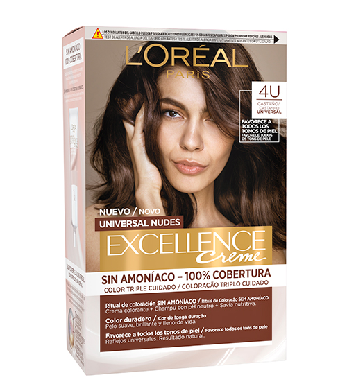 COLORANTE LOREAL EXCELLENCE 4U CASTANHO