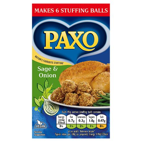 RECHEIO PARA ASSADO PAXO 85G