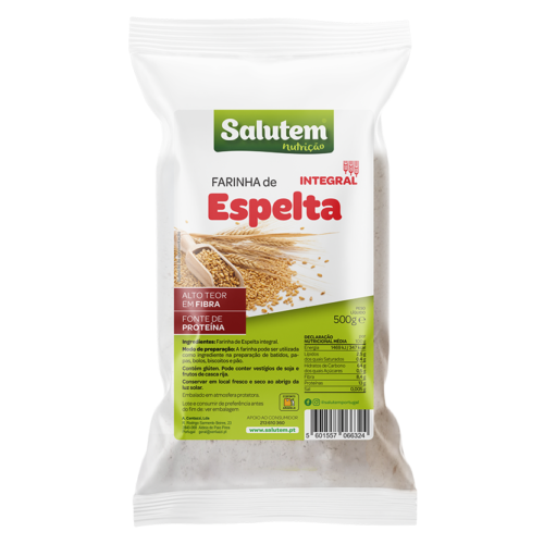 FARINHA ESPELTA SALUTEM 500G