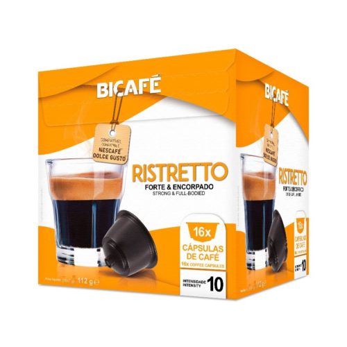 CÁPSULAS BICAFÉ RISTRETO 16 CÁPS