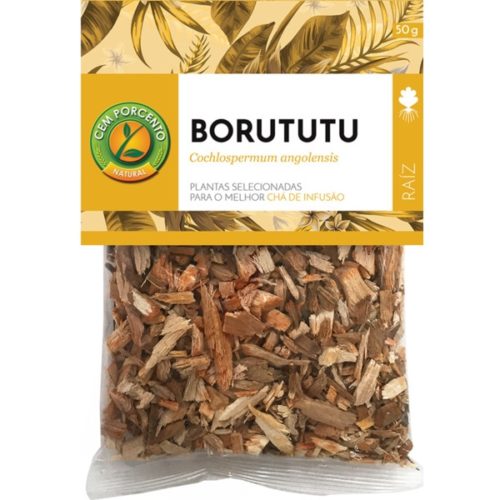 CHÁ BORUTUTU RAIZ CEM PORCENTO 50G SAQ