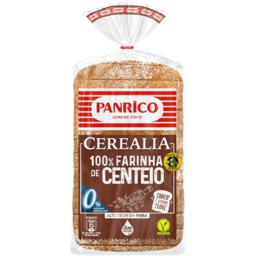 PÃO FORMA CEREALIA 100% FARINHA CENTEIO 400G