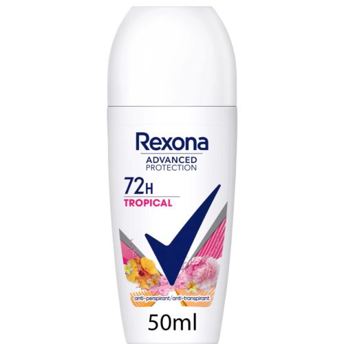 DESODORIZANTE ROLL ON REXONA TROPICAL POWER 50ML WOMEN