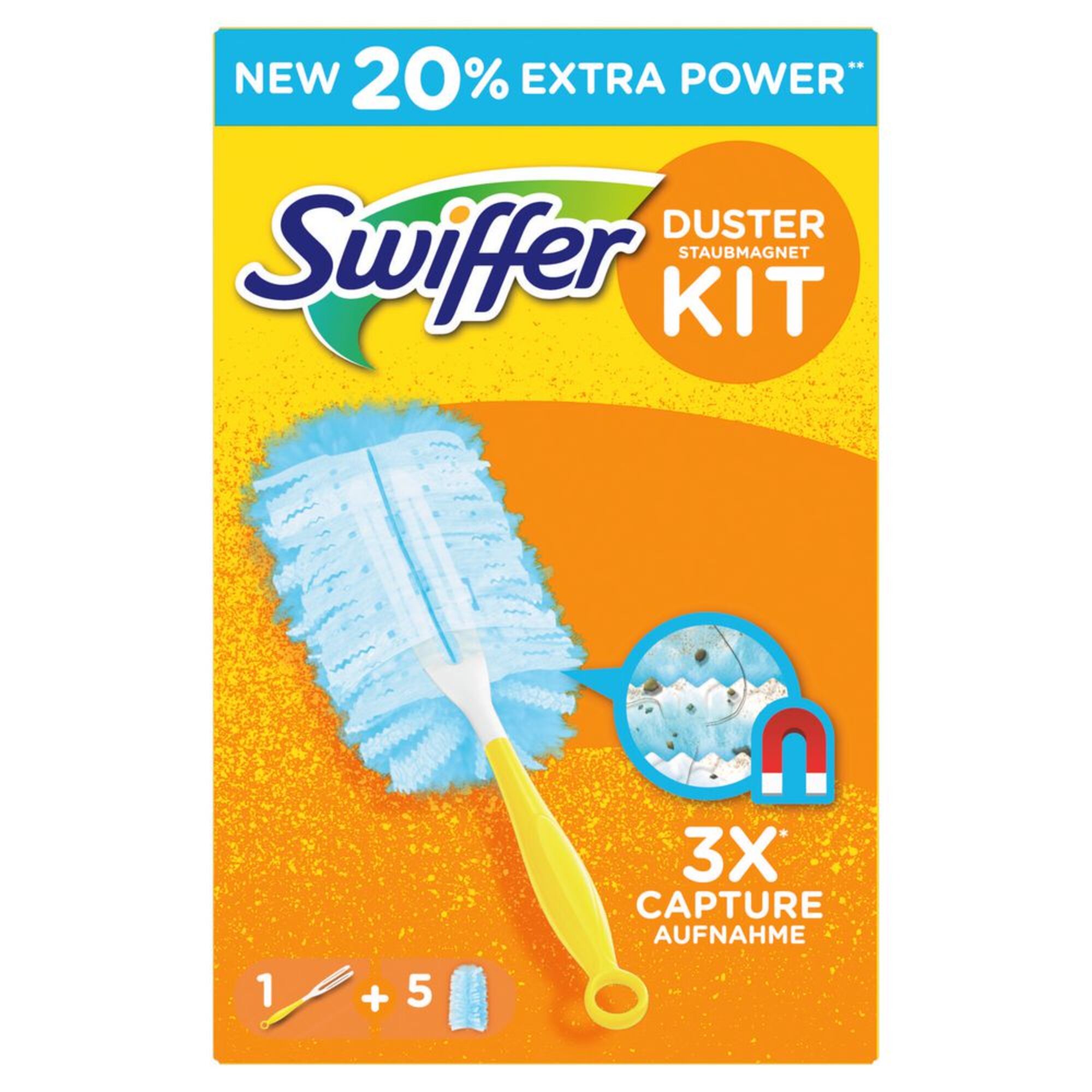 KIT ESPANADOR SWIFFER + 5 RECARGAS