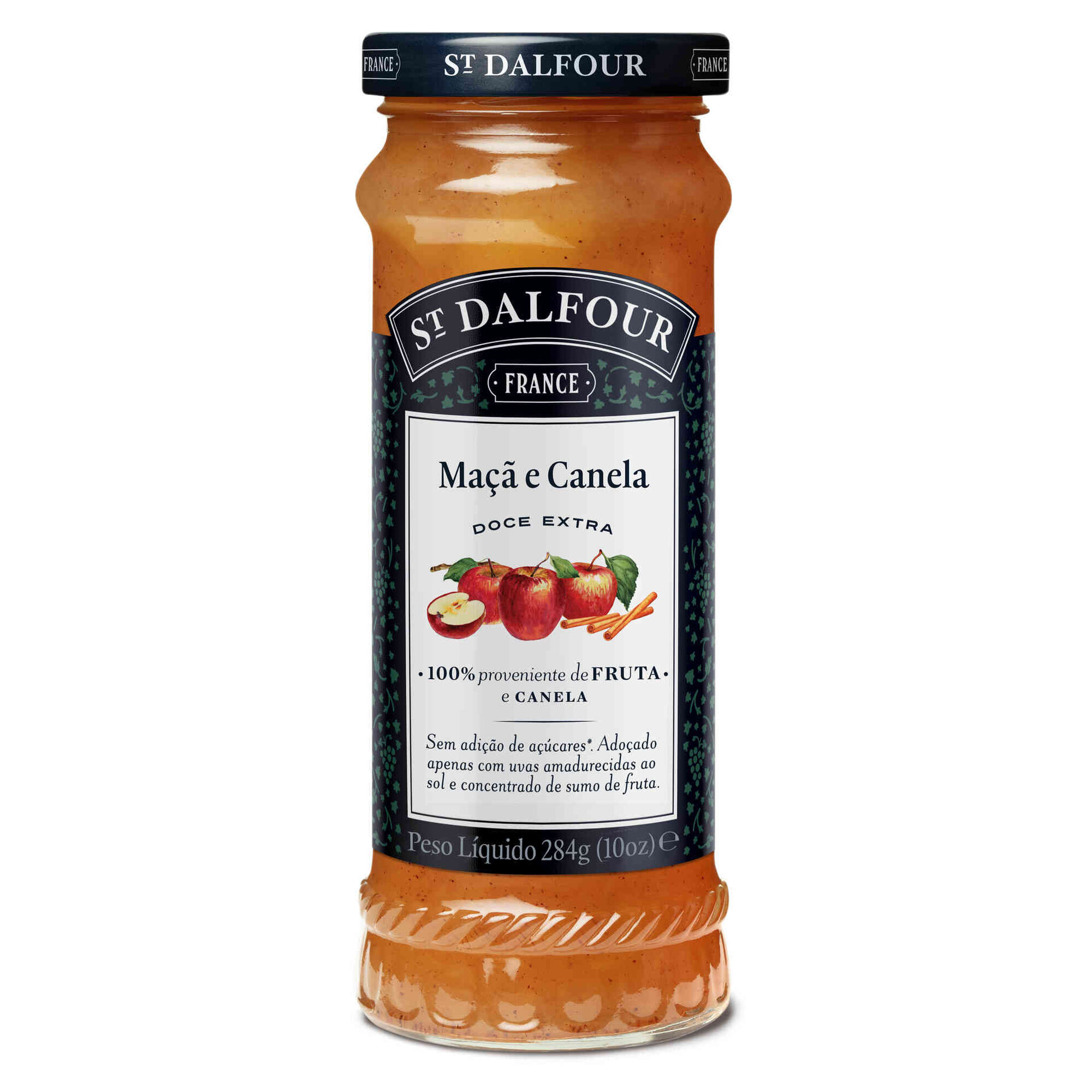 DOCE MAÇÃ/CANELA ST DALFOUR 284GR