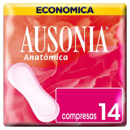 PENSO HIGIENICO AUSONIA ANATÓMICA 14U