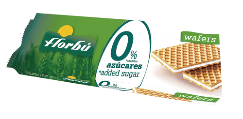 WAFFER COCO S/ AÇÚCAR FLORBU 150G