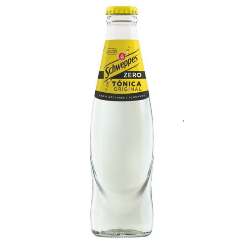 ÁGUA TÓNICA SCHWEPPES ZERO 20CL VIDRO