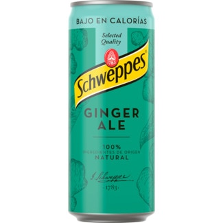 GINGER ALE SCHWEPPES LATA 33CL