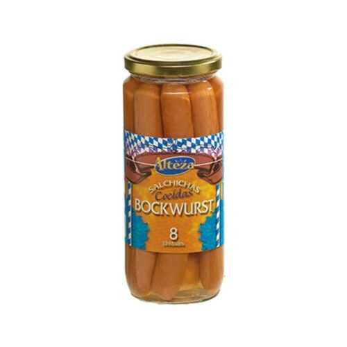 SALSICHAS BOCKWURST ALTEZA 520G 8U
