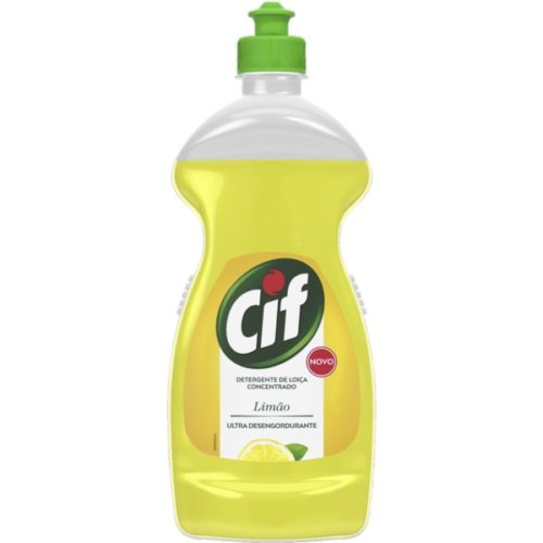 DET LOIÇA CIF ACT GEL LIMÃO 600ML
