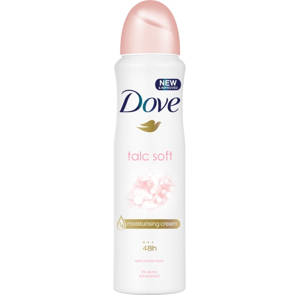 DESODORIZANTE TALC SOFT DOVE 150ML SPRAY