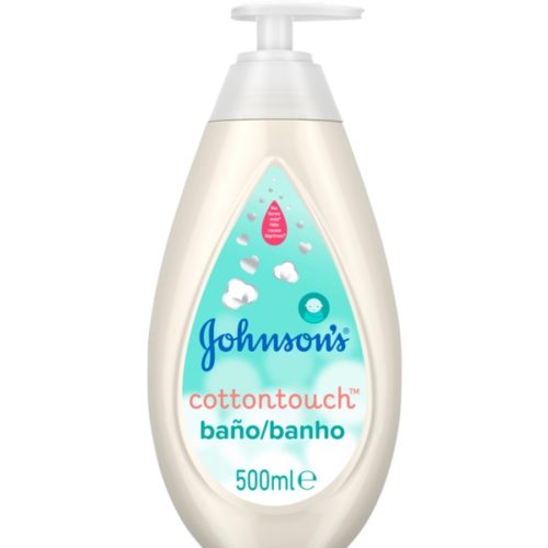 GEL BANHO JOHNSONS BABY COTTON TOUCH 500ML