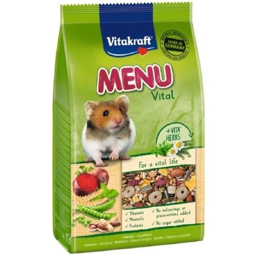 COMIDA MENU HAMSTER VITAKRAFT 400G